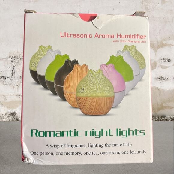 7 Colors LED Ultrasonic Aroma Humidifier Air Aromatherapy Essential Oil Diffuser - Picture 2 of 6